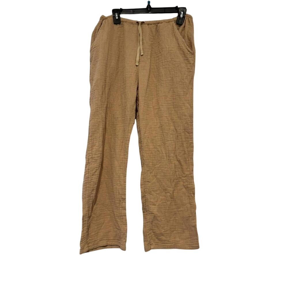 Women's Oneill‎ cotton beach pants beige sz M #974